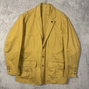 Orvis Jacket Mens 44 Shooting Shoulder Pads Cargo Hunt Blazer Sport Coat Safari